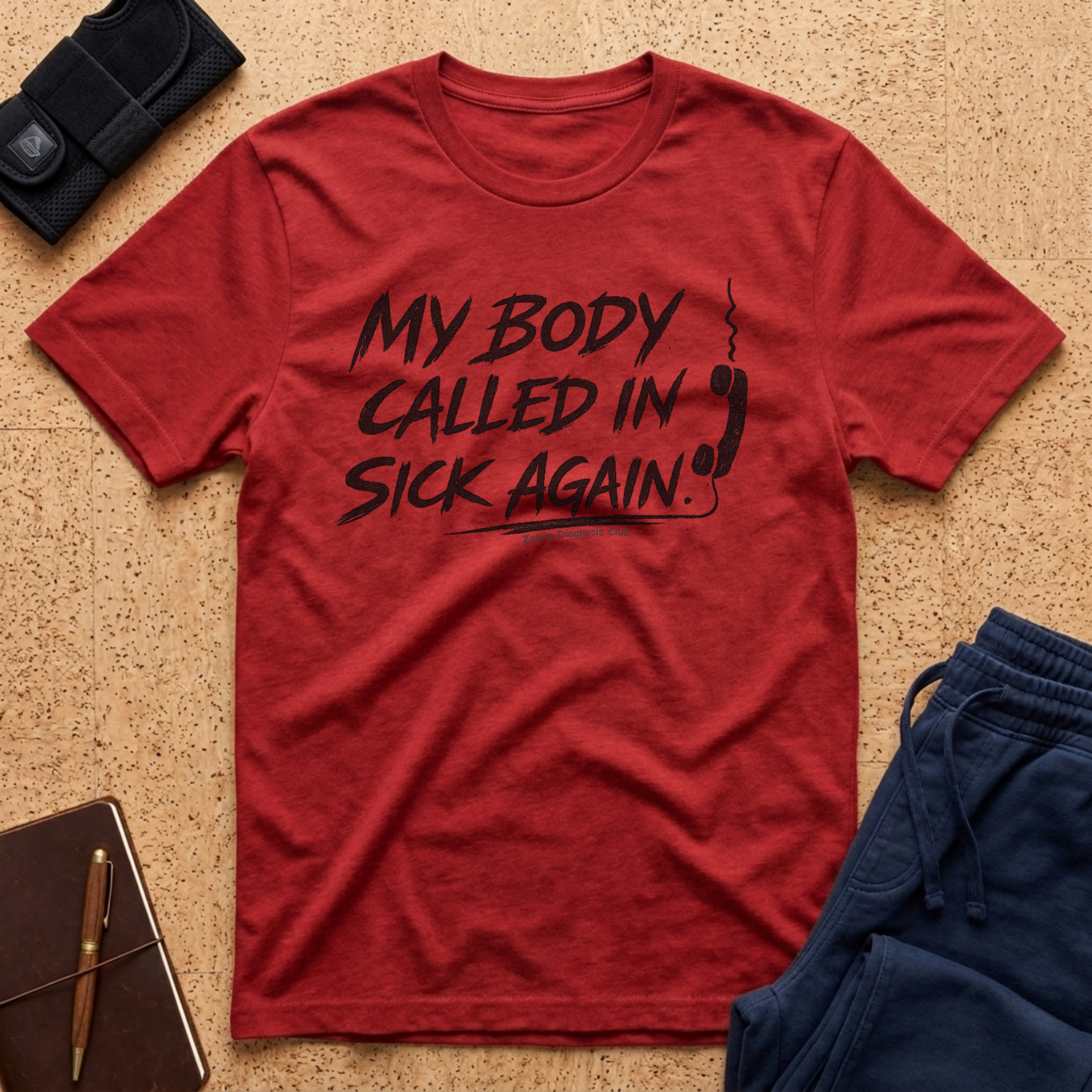 My Body Called In Sick Again Tee