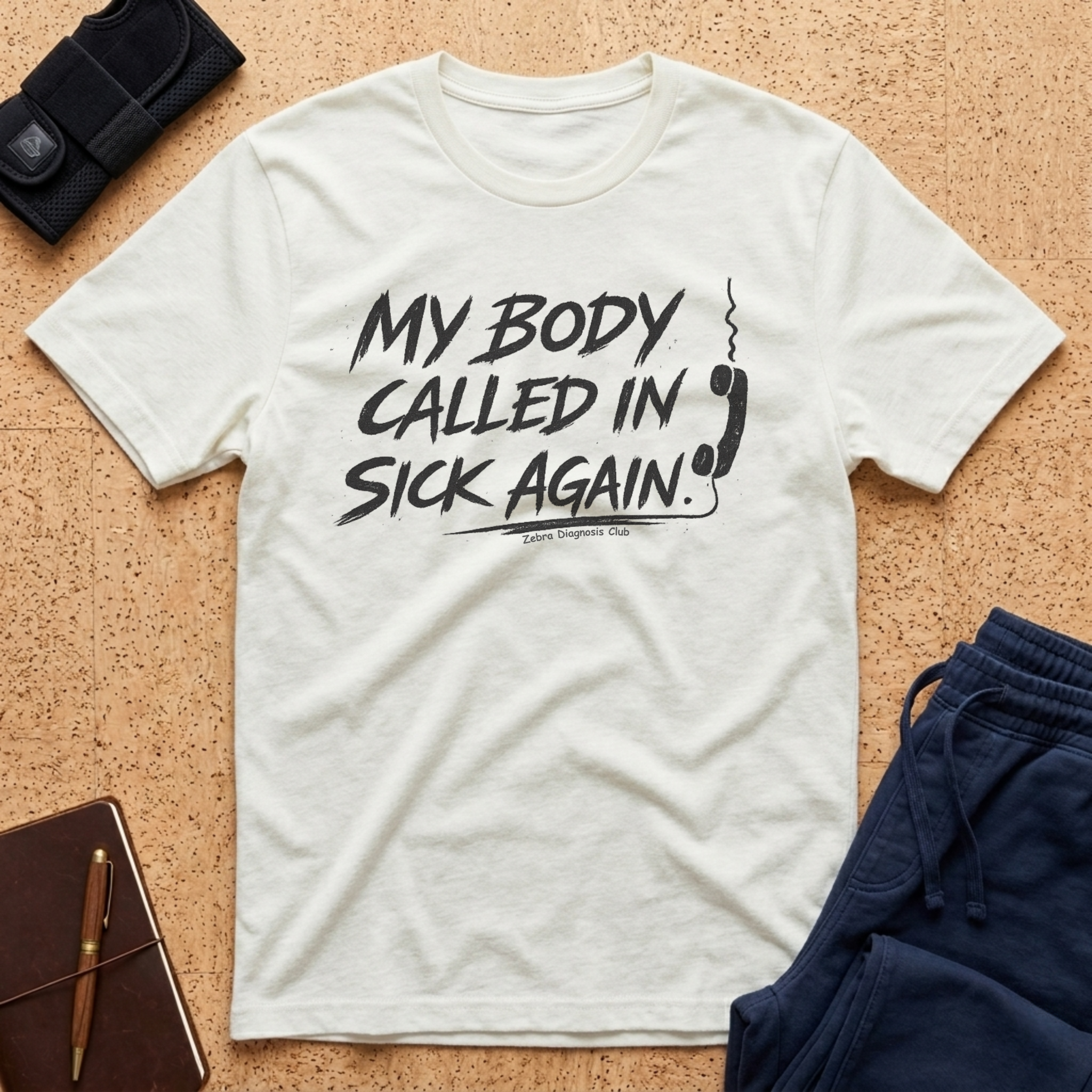 My Body Called In Sick Again Tee