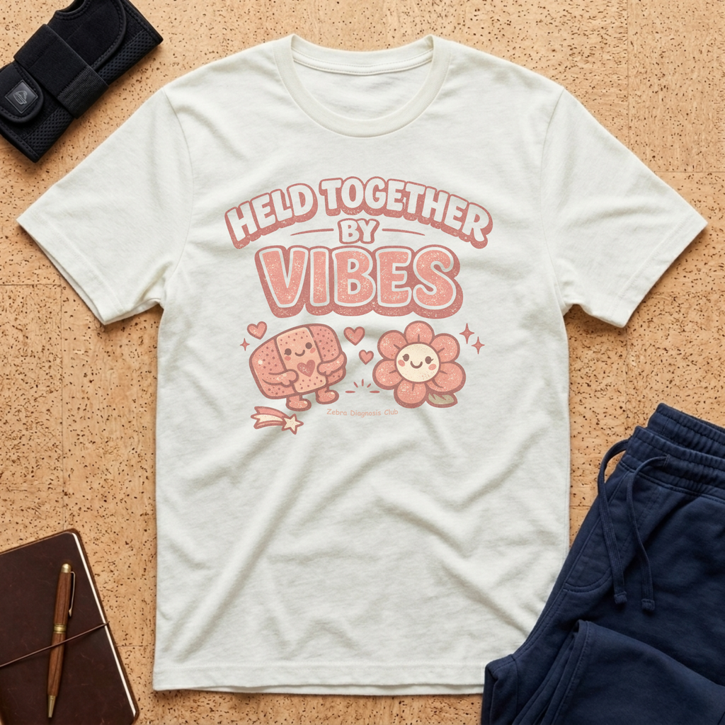 Held Together By Vibes Tee
