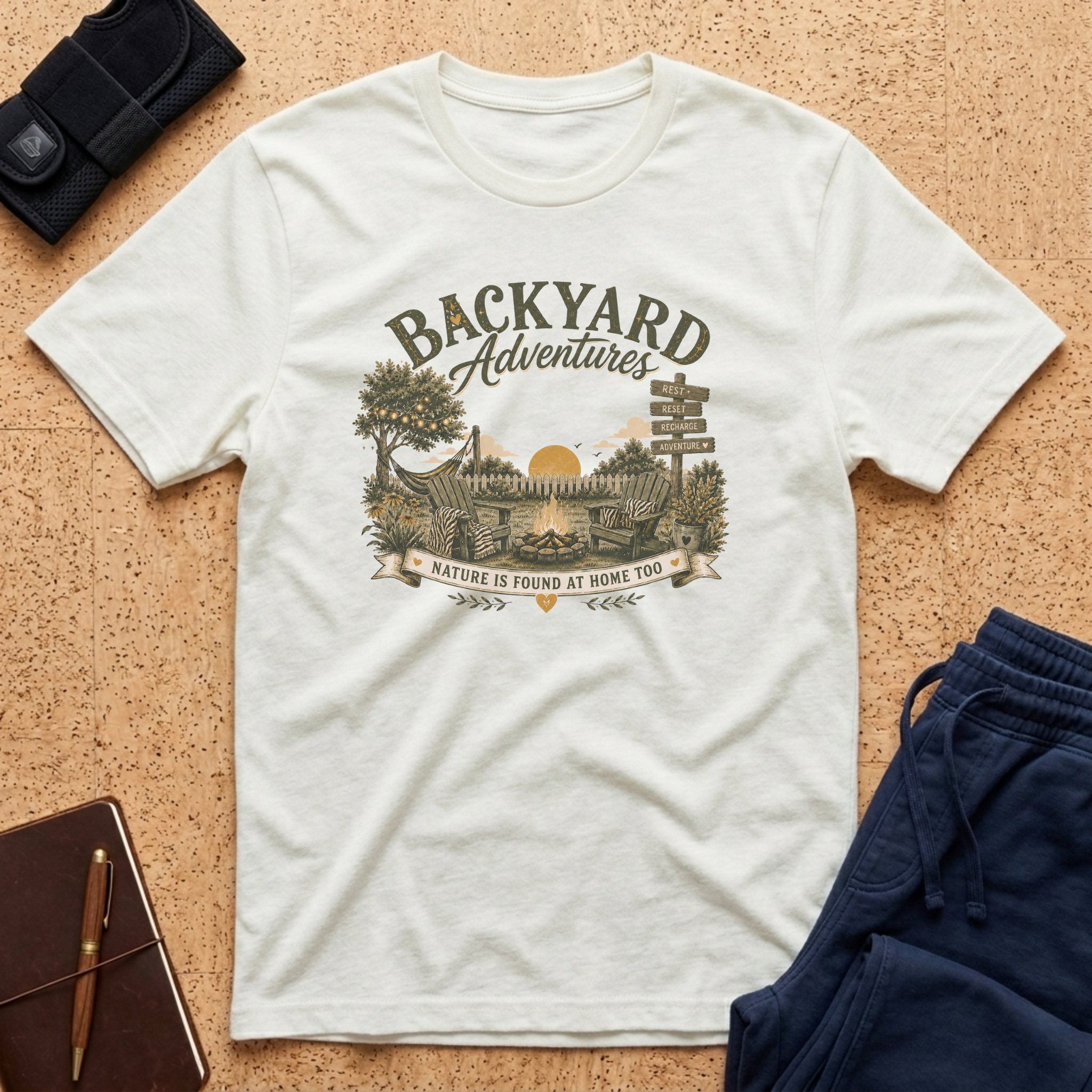 Backyard Adventures Tee
