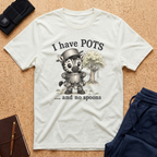 POTS and No Spoons Tee