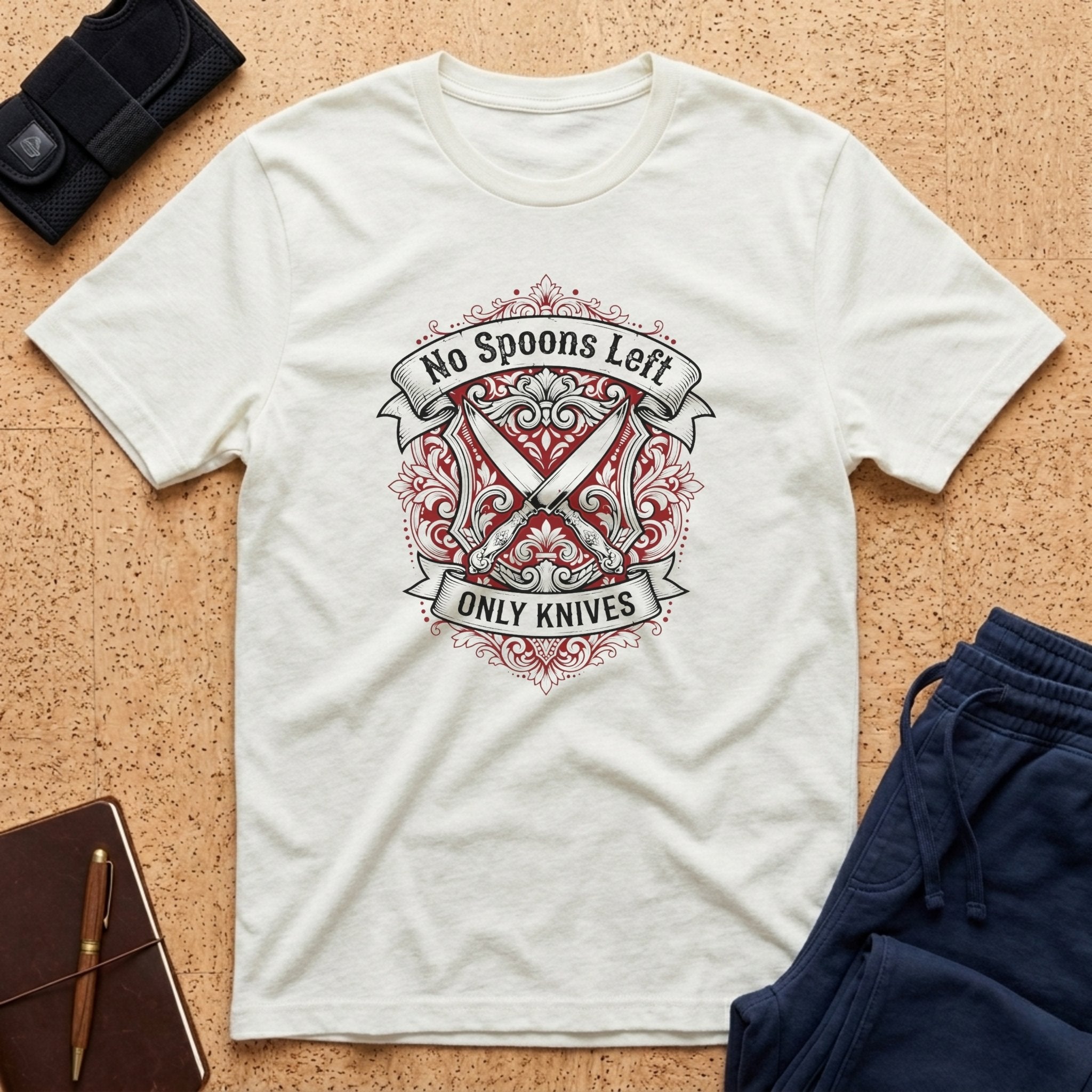 No Spoons Left Only Knives Tee